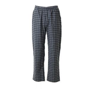 와코루 따뜻한 면 기모 선염 체크 남성 바지파자마(WPA554MP)
