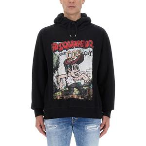 디스퀘어드2 긴팔 티셔츠 S71GU0598 S25516900 BLACK