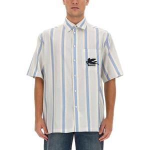 에트로 긴팔 셔츠 1K94B 31040250 AZURE