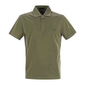 페이 로고 자수 컴포트 핏 폴로 티셔츠 NPMB250143TUY1 V201