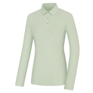 콜핑 HC03 여성 봄가을 간절기 골지조직 원단 카라티셔츠(민트) KWT0487W