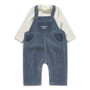 [블루독베이비8] 25FW(BL)SOFT 세트형 우주복 A HJ (45C1360003) (BLUEDOG BABY 유아 출산 백일 선물 도트