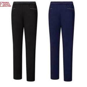 콜핑 세이브존04 네이비 겨울 스키니 슬림핏 여 본딩 바지 러빈(KSP9545W )