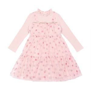 [티파니(백)](T45KKO010)-핑크 샤 원피스