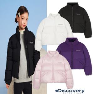 디스커버리키즈DKDJ57056여아 제이드 크롭 다운 숏패딩