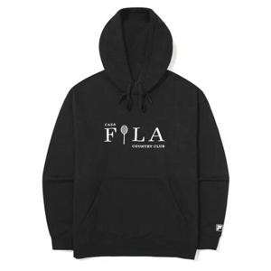 [휠라]휠라 CASA 후드티 FS2POG3391X BLK 티셔츠
