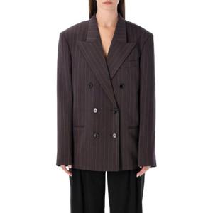 마그다뷰트림 수트 자켓 107925 BROWNPIN BROWN PIN STRIPE