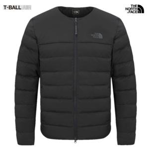 노스페이스 남성 르위스T 라운드넥 경량 패딩 자켓 NJ3NR51B_DGY