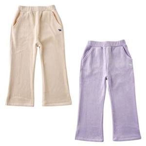 [블루독8-키즈] 택1 크림 벨로아벨바텀팬츠 기모 여아 트레이닝 골덴 바지 두돌선물 초등학생 25C7541550