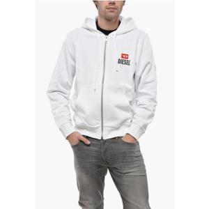 디젤 후드 티셔츠 A19705 RJXAP 100 White