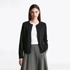 [타미힐피거(여성)]캐시미어 블렌드 크루넥 가디건 T22F7KCD060WT2