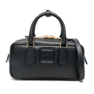 미우미우 아르카디 레귤러 가죽 토트백 5BB142VOON ACR3 F0002