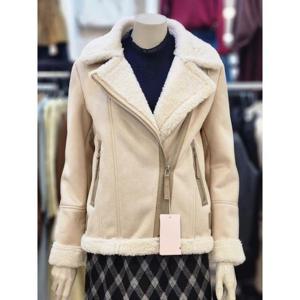 SOUP 세이브존07 라이더 무스탕 점퍼 OBBMUT1