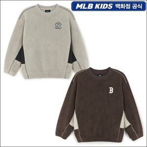 MLB키즈 아웃도어 모노그램 플리스 맨투맨 (7AMTM0856)