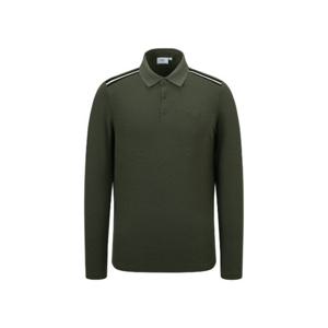 M 캘러웨이골프긴팔 PQC CMTY23W501_KH 남성 니트라이크 배색 티셔츠