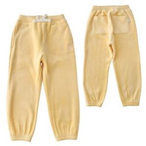 [블루독8-키즈] 옐로우 골벨로아조거팬츠 스판 기모 트레이닝 바지 두돌선물 초등학생 25C2541551