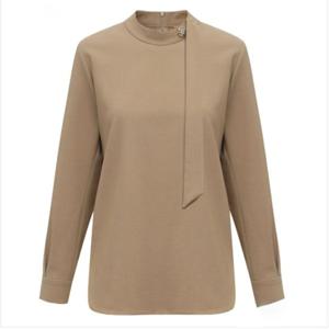 [미니멈]하프넥 타이 블라우스 (MXDAWB1350 KH2)_IC