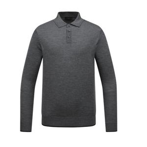 [링스골프][25FW] 남성 울 카라 니트  L11E3SR102__DG