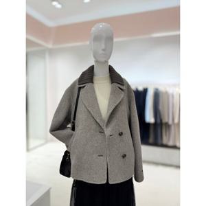 [숲]탈부착 니트카라 핸드메이드 자켓  SBAJK88B