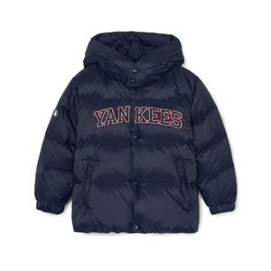 MLB키즈패딩 NQK 7ADJV0246-50NYS 바시티 스포츠 아플리케 숏패딩 뉴욕양키스