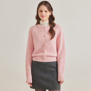 FOCUS  파스텔 라운드넥 울니트 가디건 PBBF5W1KC4701