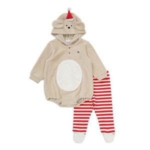 [블루독베이비] 25FW(크림)산타 도기바디수트 HH (45C7067601)