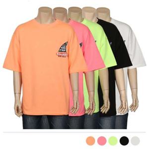 샤크오션 프린팅 반팔 티셔츠