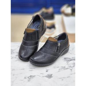 허시파피 여성 지퍼 캐주얼 정장 컴포트화 FJ455