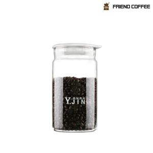 영진 원두 밀폐용기 보존용기 L 3호 800ml 유리밀폐용기 커피보관용기 커피통 원두보관 커피밀폐용기 원두