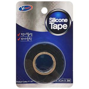 브이텍 실리콘 테이프(블랙) VT067 자가융착 전기절연 실리콘테이프 자가융착테이프 절연테이프 보수테이프 배관보수 전기마감테이프 배관보수테이프