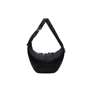 25 FW 꼼데가르송 남성 블랙 코튼 나일론 더블 트윌 메신저백 252057M170005