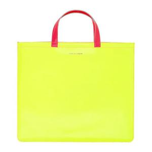 꼼데가르송 옐로우 레드 렉탱귤러 토트백 SA9000SF 3