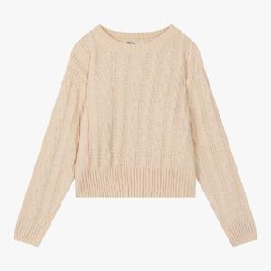 USALL 유솔 HC29 라운드 꽈배기 니트 ULKA23TZ2