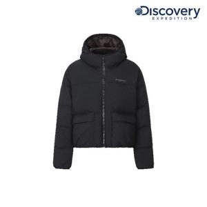 디스커버리 (DWDJ9P056) 여성 아웃포켓 다운 크롭 숏패딩
