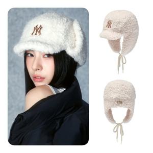 MLB 데일리 퍼 이어플랩 캡 뉴욕양키스 (3AWMB0256-50CRS)