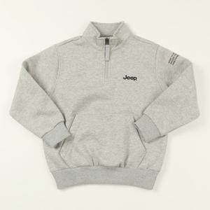 [지프키즈]기모 반넥 아노락형 맨투맨  KP4TSU848