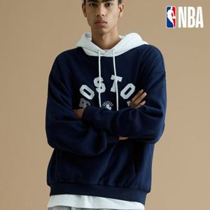 NBA  남녀공용 커플 융기모 배색 후드 티셔츠254TH040