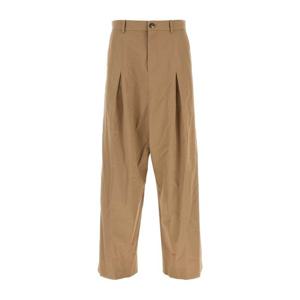 로에베 하이웨이스트 플리츠 와이드 팬츠 H526Y04WHX BEIGE