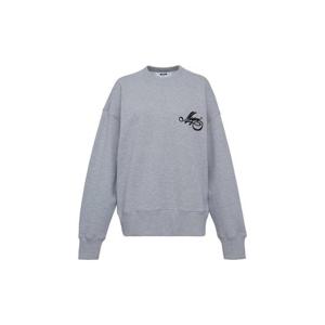MSGM 커시브 로고 저지 스웨트셔츠 3941MDM80257793 95 TP957345632