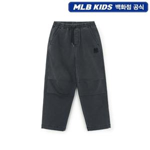 스트릿 기모 저지 데님 파라슈트 팬츠 7ADPB0856-BON