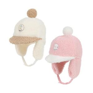 아가방 TC01 겨울 코타뽀글이이어플랩모(IVORY,PINK)_ 01S776802