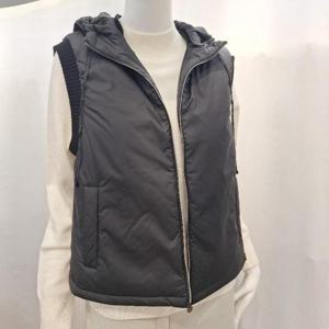 올리비아하슬러 HC04 후드형 패딩 베스트 OHEWVT301