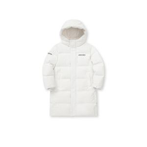 디스커버리키즈패딩 BQK DKDJ57046-WHS 패밀리 레스터G RDS 구스다운 롱패딩