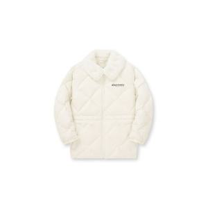 디스커버리키즈패딩 BQK DKDJ83046-IVS 여아 멜로즈 튜브다운 경량미드패딩