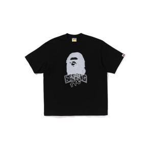 베이프 반팔 티셔츠 001TEL801333BLK BLACK DOM