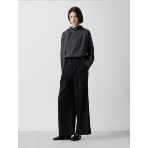 [쥬크]울 블랜드 투턱 와이드 팬츠(Z254MSA009)