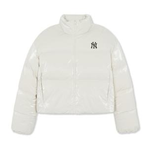 MLB  (3FDJB0556-50CRD) 여성 크롭 유광 커브 패딩 뉴욕양키스