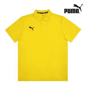 푸마 팀골 남자 캐주얼 폴로 반팔 티셔츠 65860507