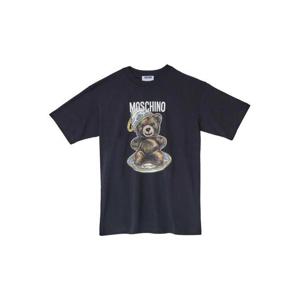 모스키노 반팔 티셔츠 72455411555 Black