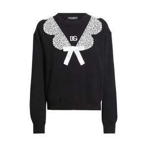 25 FW 돌체앤가바나 레이스 디테일 스웨트셔츠 F9S43ZGDC6E TP444985681